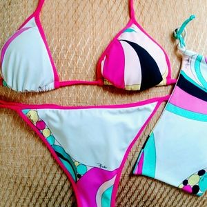 "Emilio Pucci" Bikini. Never Worn